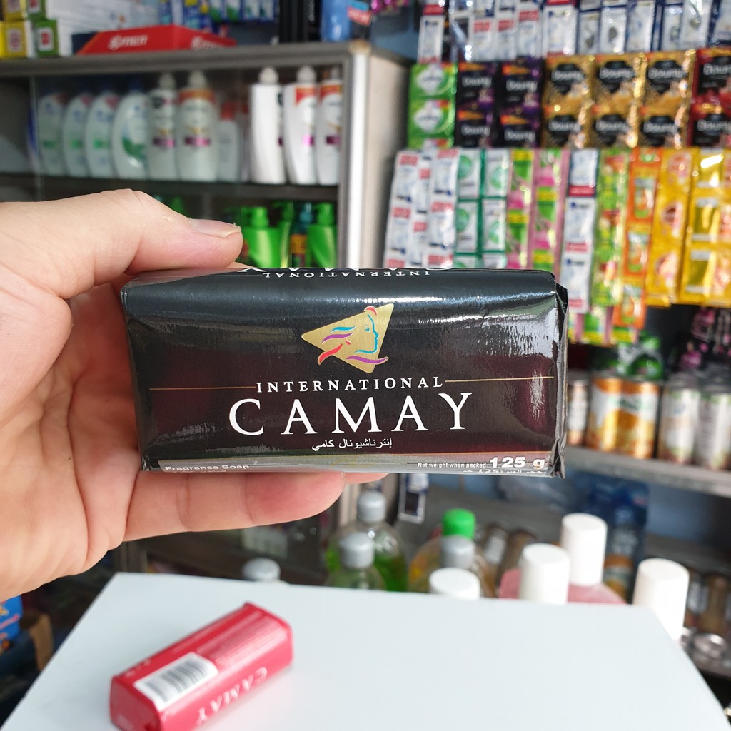 XÀ PHÒNG CAMAY HƯƠNG NƯỚC HOA  ĐỦ MÀU BÁNH 125G
