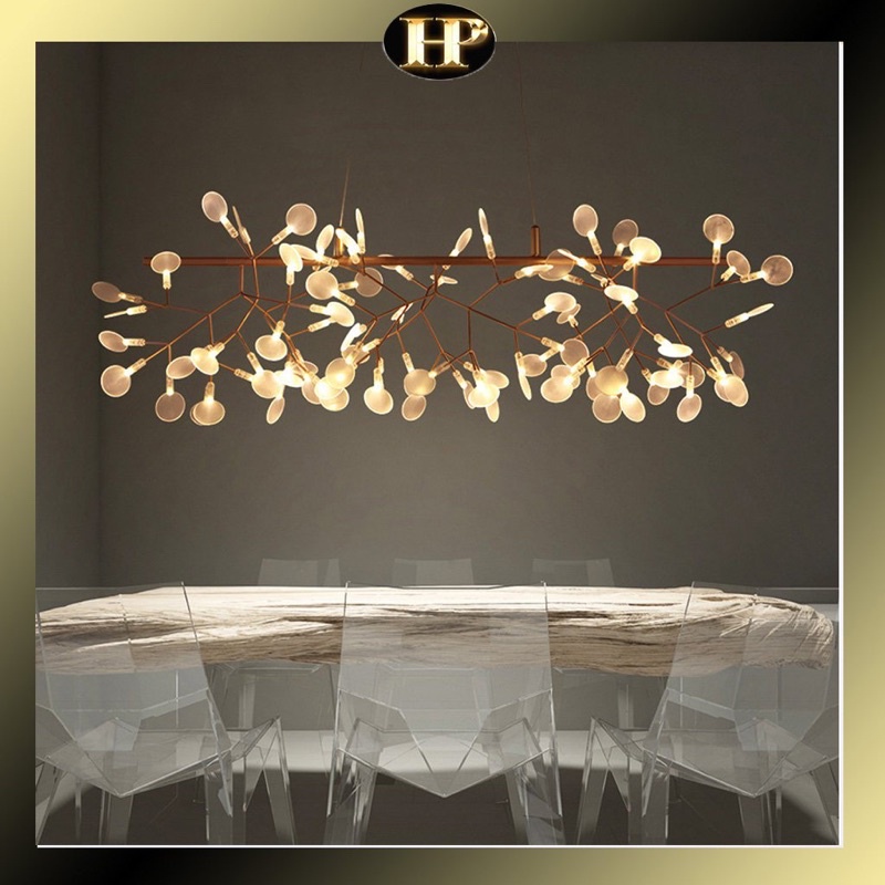 Đèn thả phòng khách, đèn chùm trang trí 81 lá