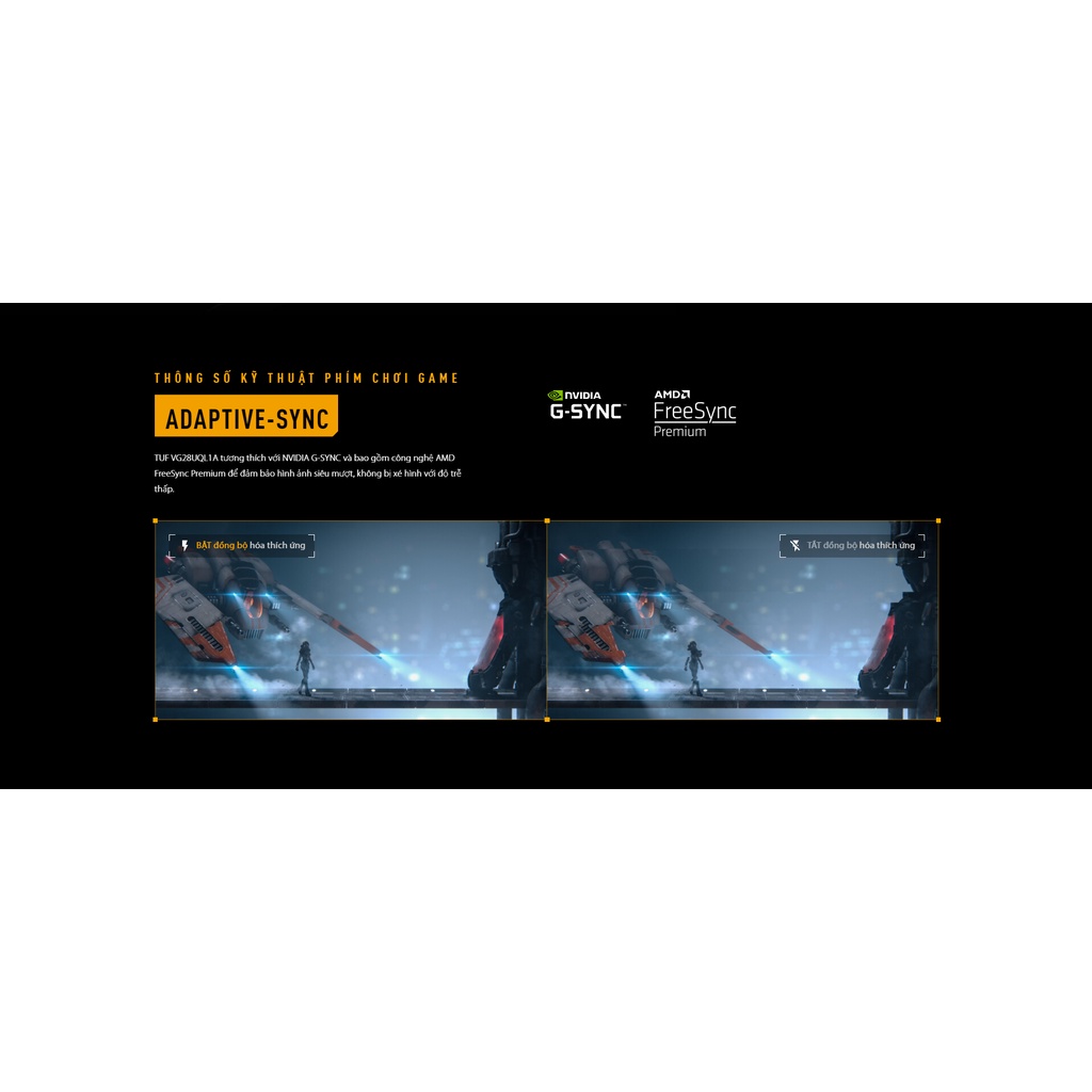 Màn hình Gaming Asus TUF Gaming VG28UQL1A 28 Inch  - Hàng chính hãng