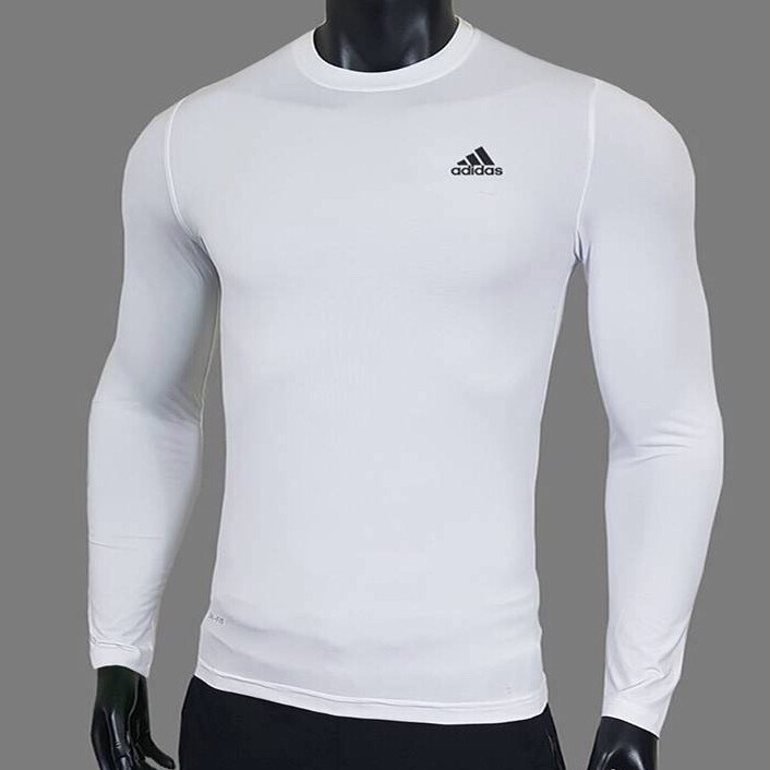 Áo lót body giữ nhiệt cao cấp tập gym, chơi bóng đá, đi chơi màu Trắng | BigBuy360 - bigbuy360.vn