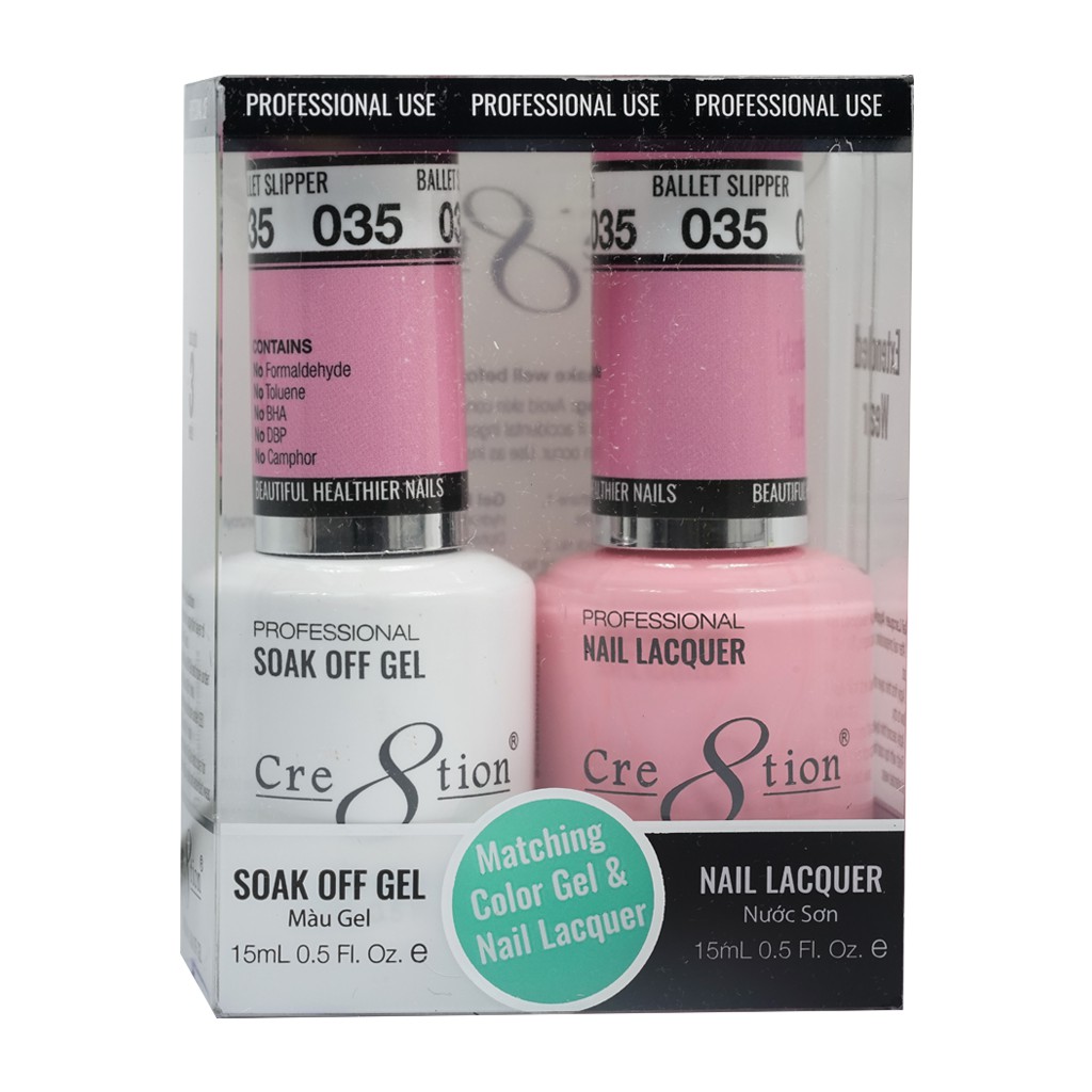Sơn Cre8tion Duo gel Ballet Slipper_035