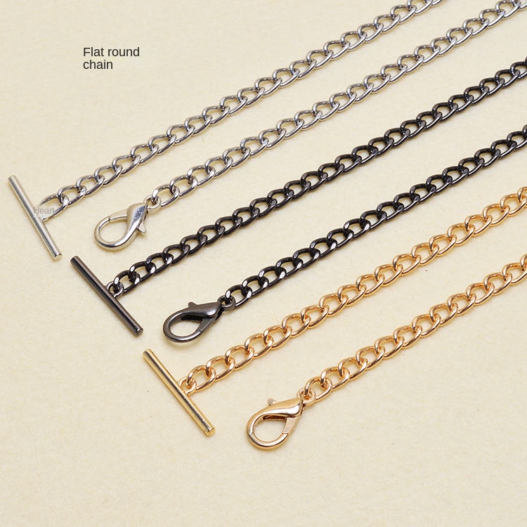 Dây Xích Hình Chữ O Bằng Kim Loại 5mm Gắn Túi Xách