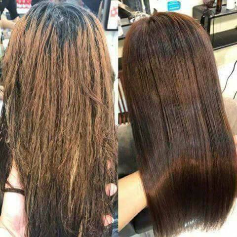 KERATIN LABENE chính hãng phục hồi tóc hư nát Traitement De Kératine 1000ml