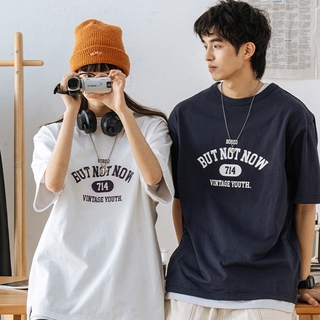 Áo thun Hàn Quốc mùa hè mới nhất in BUT NOT NOW NTL132