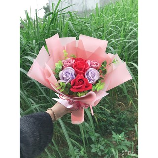 hoa sáp Vĩnh Cửu Bó 7 bông