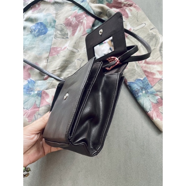SALE- túi si da thật sz mini