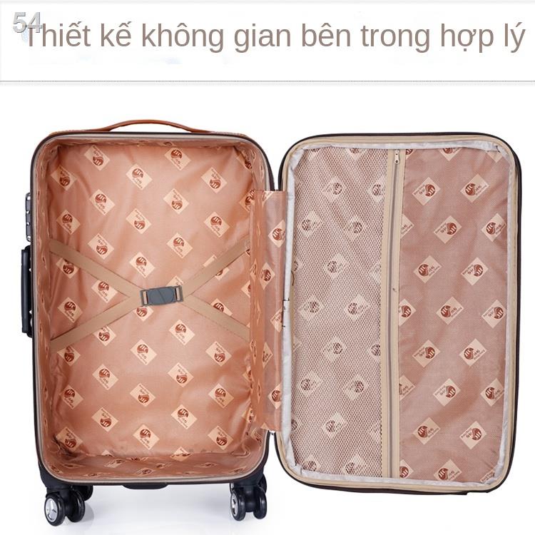 Hộp đựng xe đẩy Hongchang bánh phổ thông nam hành lý doanh nhân vali da mềm xách tay mật khẩu sức chứa lớn nữ