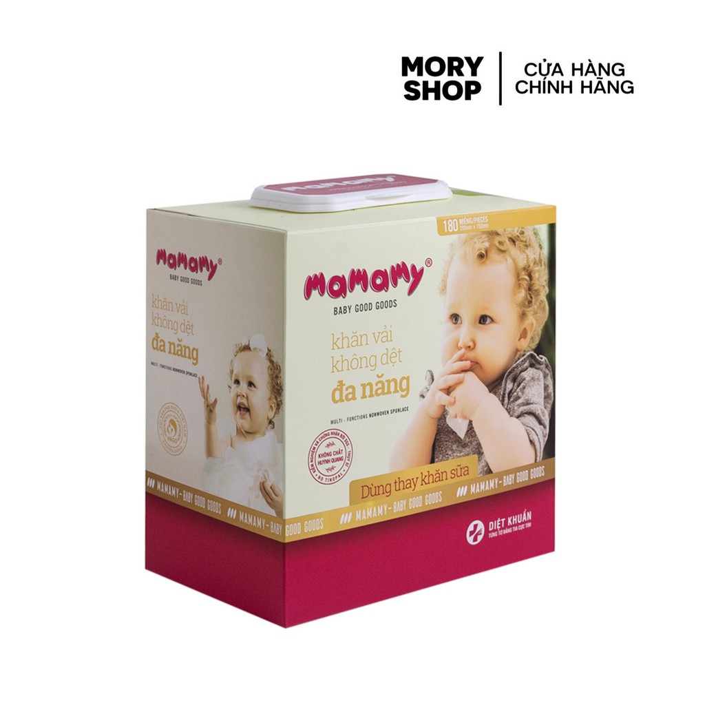 3 hộp khăn khô Mamamy 180 tờ - FREESHIP 99K
