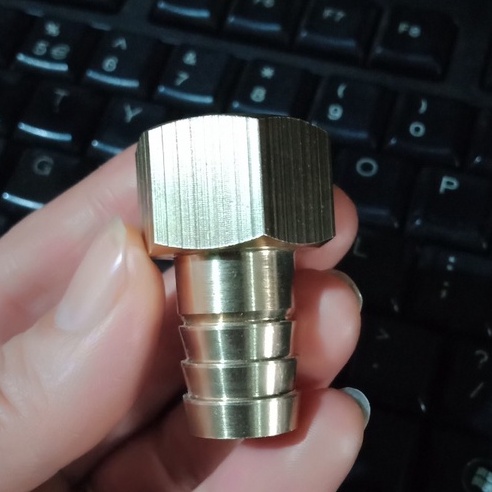 Ren trong 21 đuôi 16mm chất liệu đồng thau