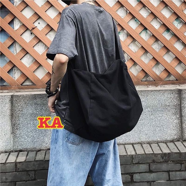 Túi đeo chéo Kaki trơn KA12 | BigBuy360 - bigbuy360.vn