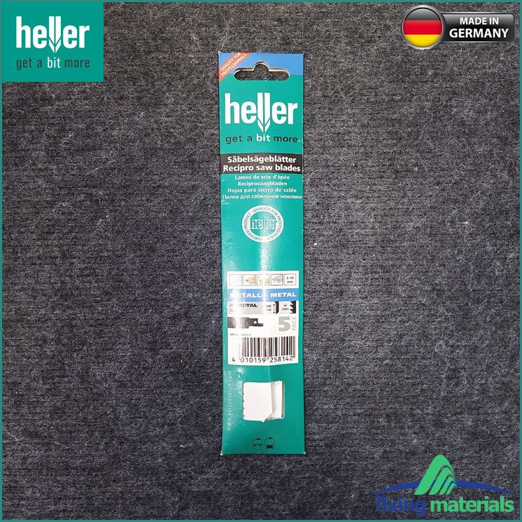 M-teeth- Lưỡi cưa kiếm HELLER Bi-Metal WZ  25814 2, răng kiểu chữ M (Cắt gỗ, kim loại)