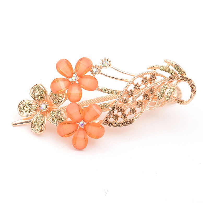 Kẹp Tóc Đính Pha Lê Phong Cách Hàn Quốc