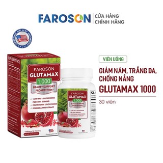 GLUTAMAX 1000mg VIÊN UỐNG HỖ TRỢ TRẮNG DA CHỐNG NẮNG