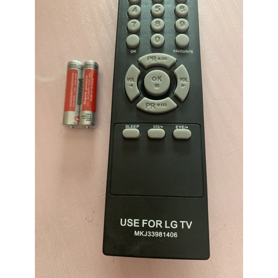 ĐIỀU KHIỂN REMOTE TIVI LG LCD LED - DÙNG CHO TIVI SONY LCD LED (LG1406)