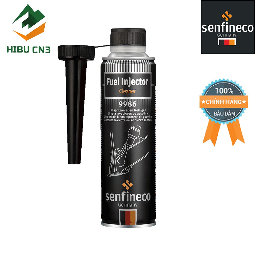 [Hàng Đức Chính Hãng] Dung Dịch Súc Béc Xăng Senfineco 9986 – 300ML khôi phục trạng thái ban đầu của hệ thống nhiên liệu