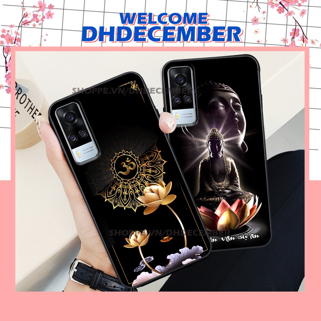 Ốp lưng Vivo Y51 2020 / Y53S in hình thư pháp tâm an vạn sự an ,mã đáo thành công SIÊU CHẤT