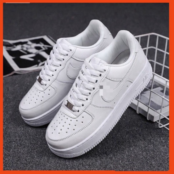 Giày_Nike Trắng , Giày AF1 Trắng Cao Cấp Full Size Nam Nữ Hottrend