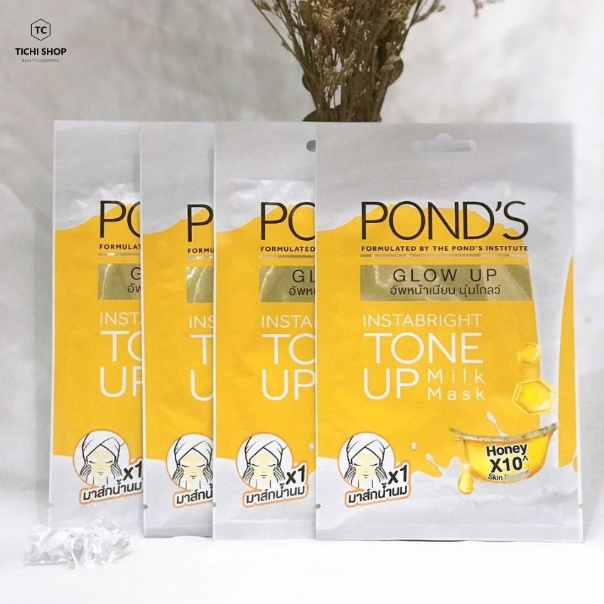 Mặt nạ POND'S nâng tone dưỡng trắng và tinh chất ngăn ngừa lão hóa Pond's Serum Mask 25g