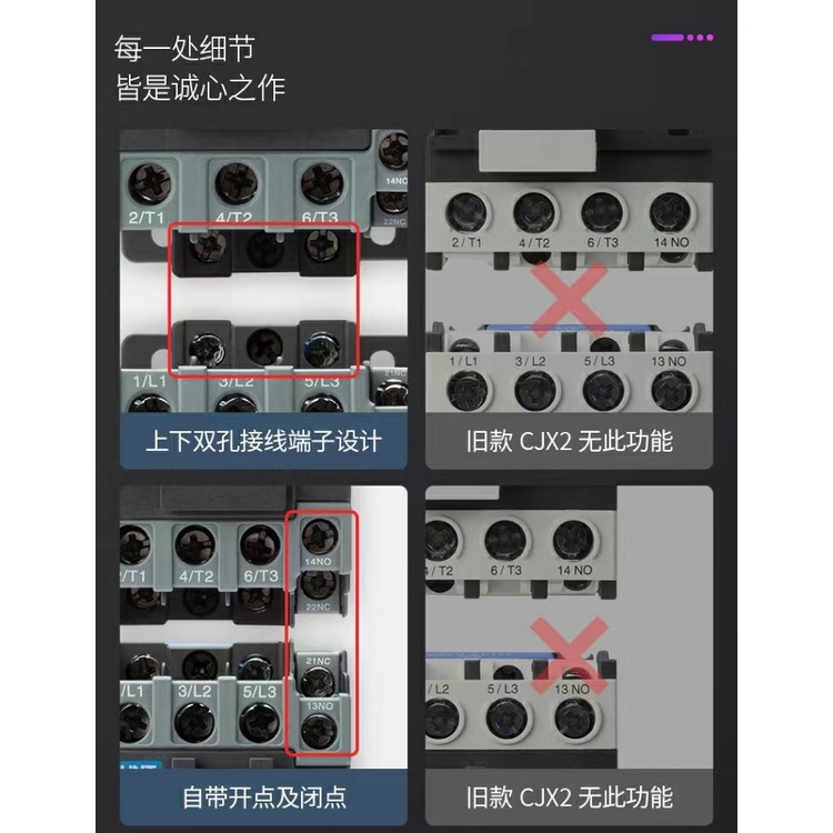 Thiết Bị Tiếp Xúc CHNT NXC-25 AC 220V 380V CJX2