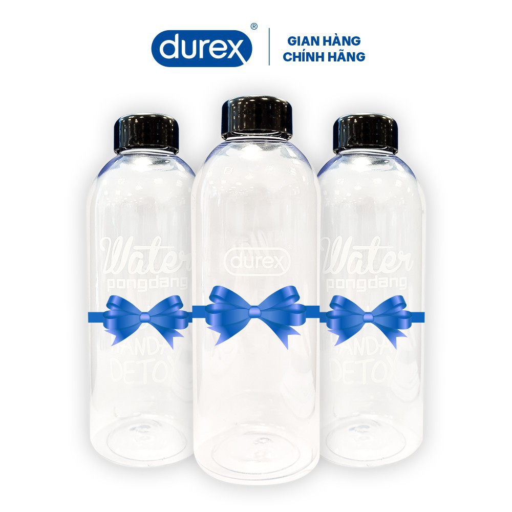 Quà tặng độc quyền Durex – Bình nước trong suốt thời trang dung tích 1000ml