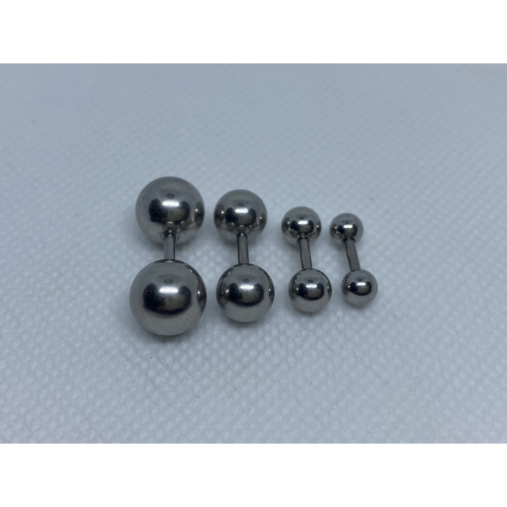 01 Khuyên Tạ Tròn Inox Thân Thẳng Nhiều Size