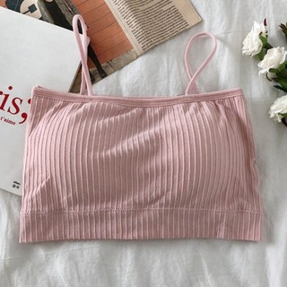 Áo bra quây cotton có đệm ngực
