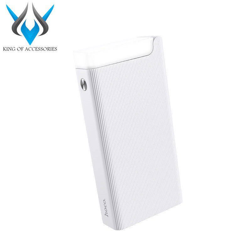 Pin sạc dự phòng Hoco J62 Jove 30000mAh 2 cổng input, 3 cổng output, tích hợp đèn pin siêu sáng - Hàng chính hãng
