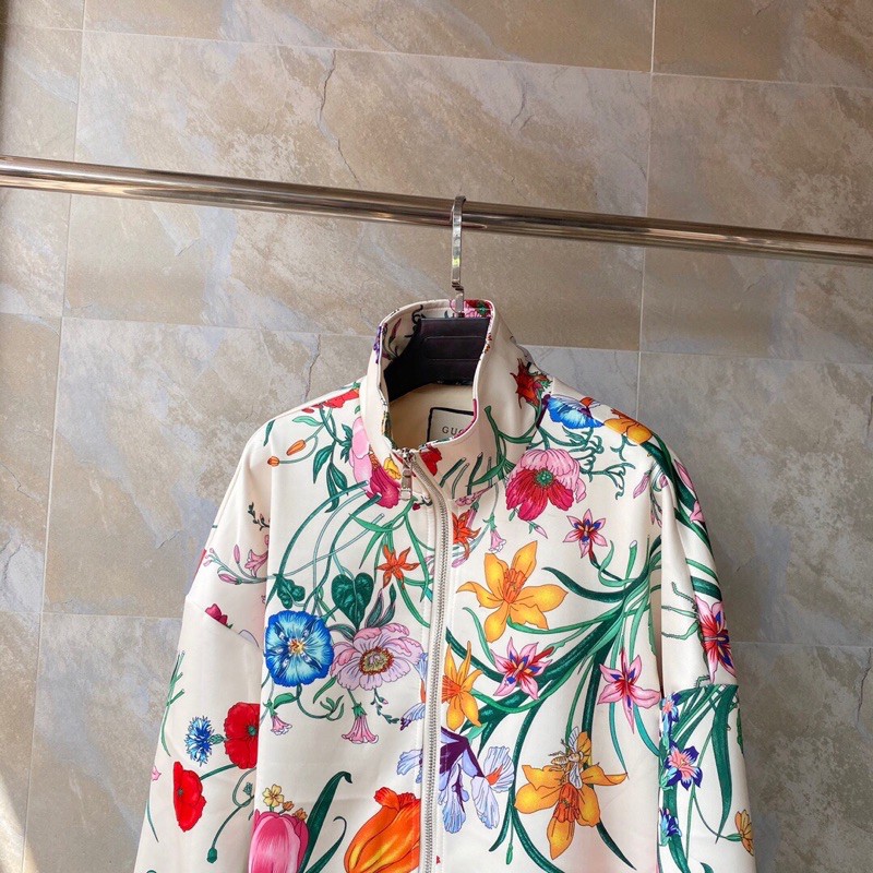 Áo khoác Gucci GC hàng cao cấp họa tiết hoa Mickey siêu xinh