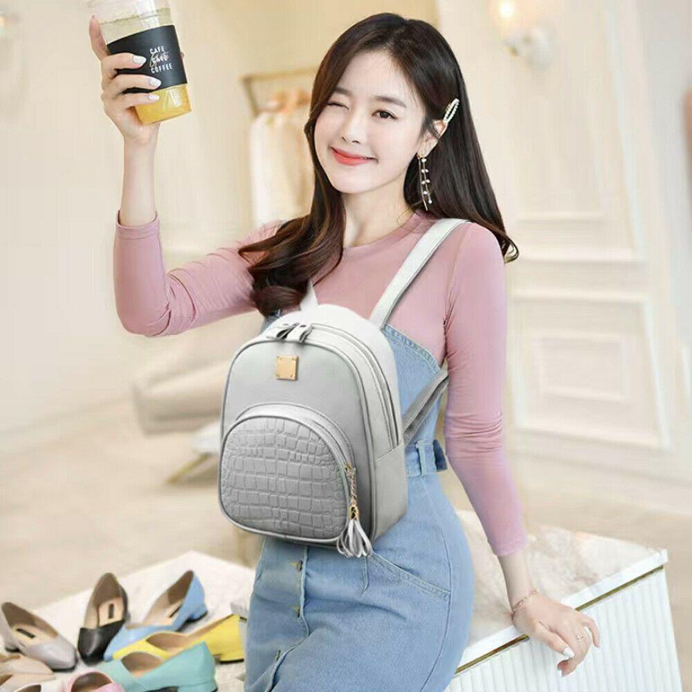 UUMIR Ba Lô Du Lịch Đeo Vai Bện Dây Thời Trang