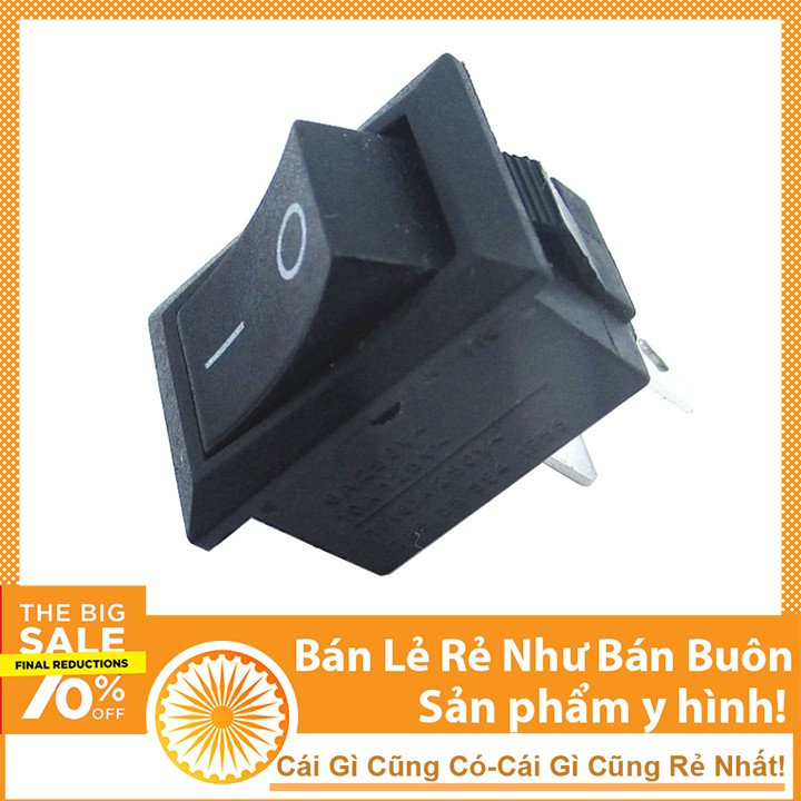 Công Tắc Bập Bênh 2 Chân 3A-250V