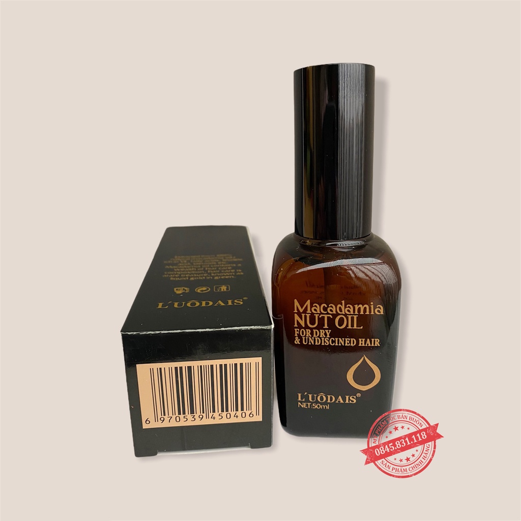 [ Hàng Chuẩn]Tinh Dầu Dưỡng Tóc Macadamia Nut Oil - 50ML CT45