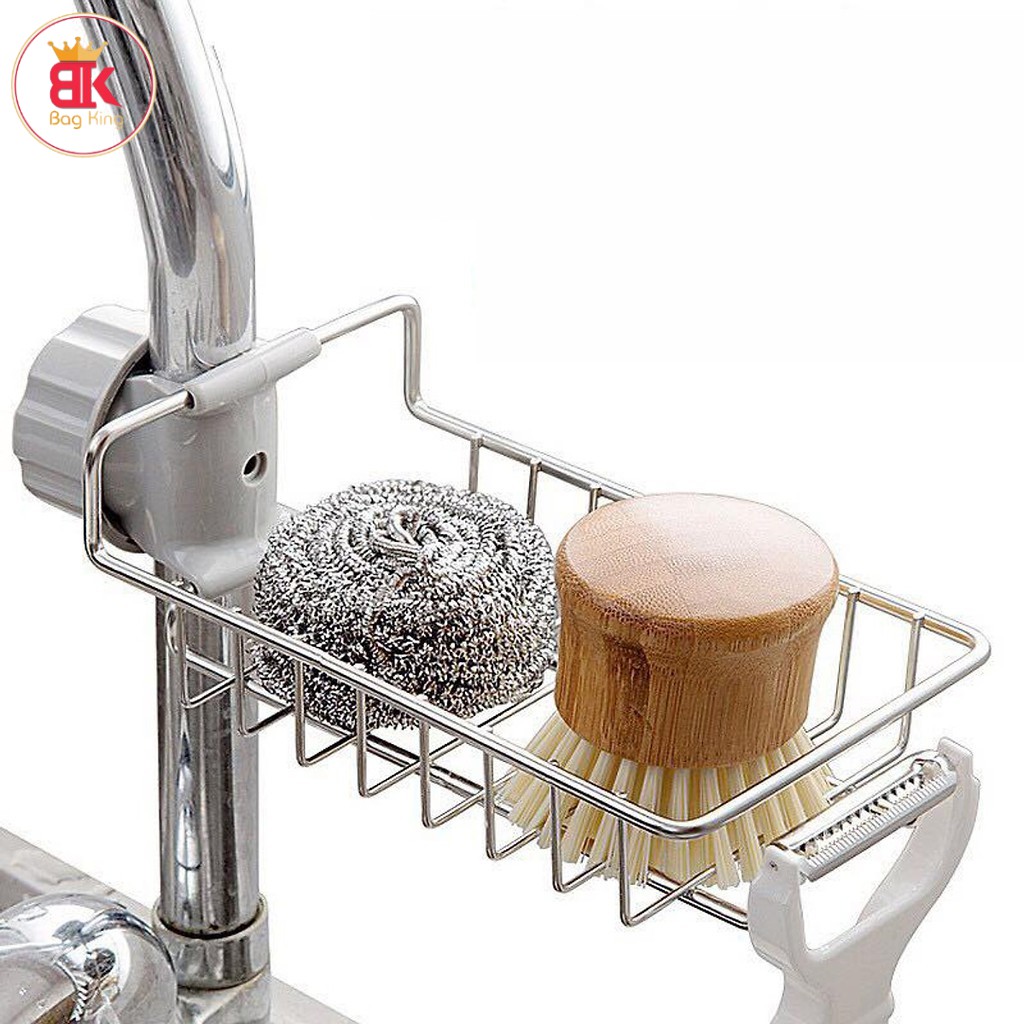 Giá treo bồn rửa bát Inox 304 cao cấp, Kệ để đồ nhà bếp