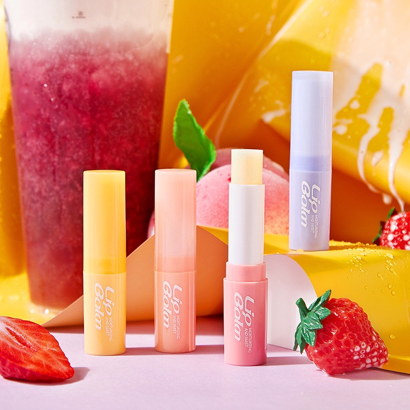 [Hàng mới về] Son dưỡng môi LEYU hương trái cây không nhờn cao cấp