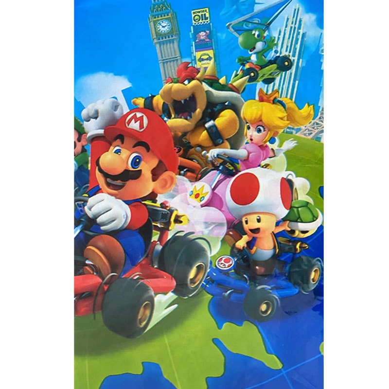 Bộ Bong Bóng Trang Trí Tiệc Chủ Đề Super Mario
