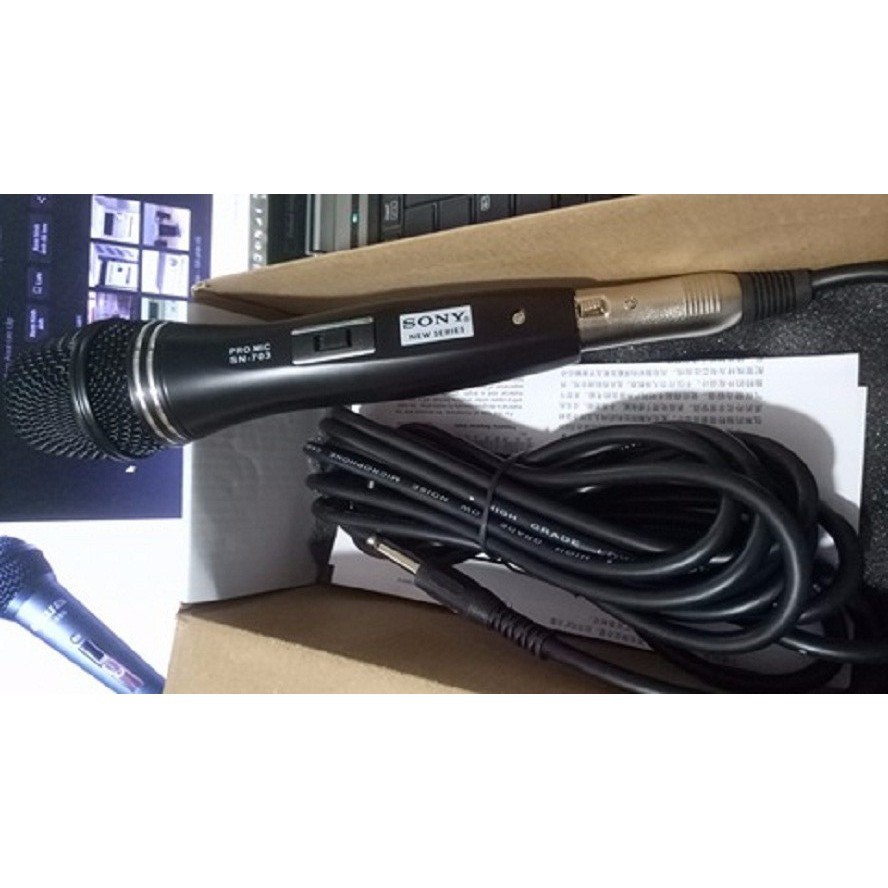 Loa xách tay karaoke không dây bluetooth + 1 Mic chính hãng Sony hút âm tốt QQ56