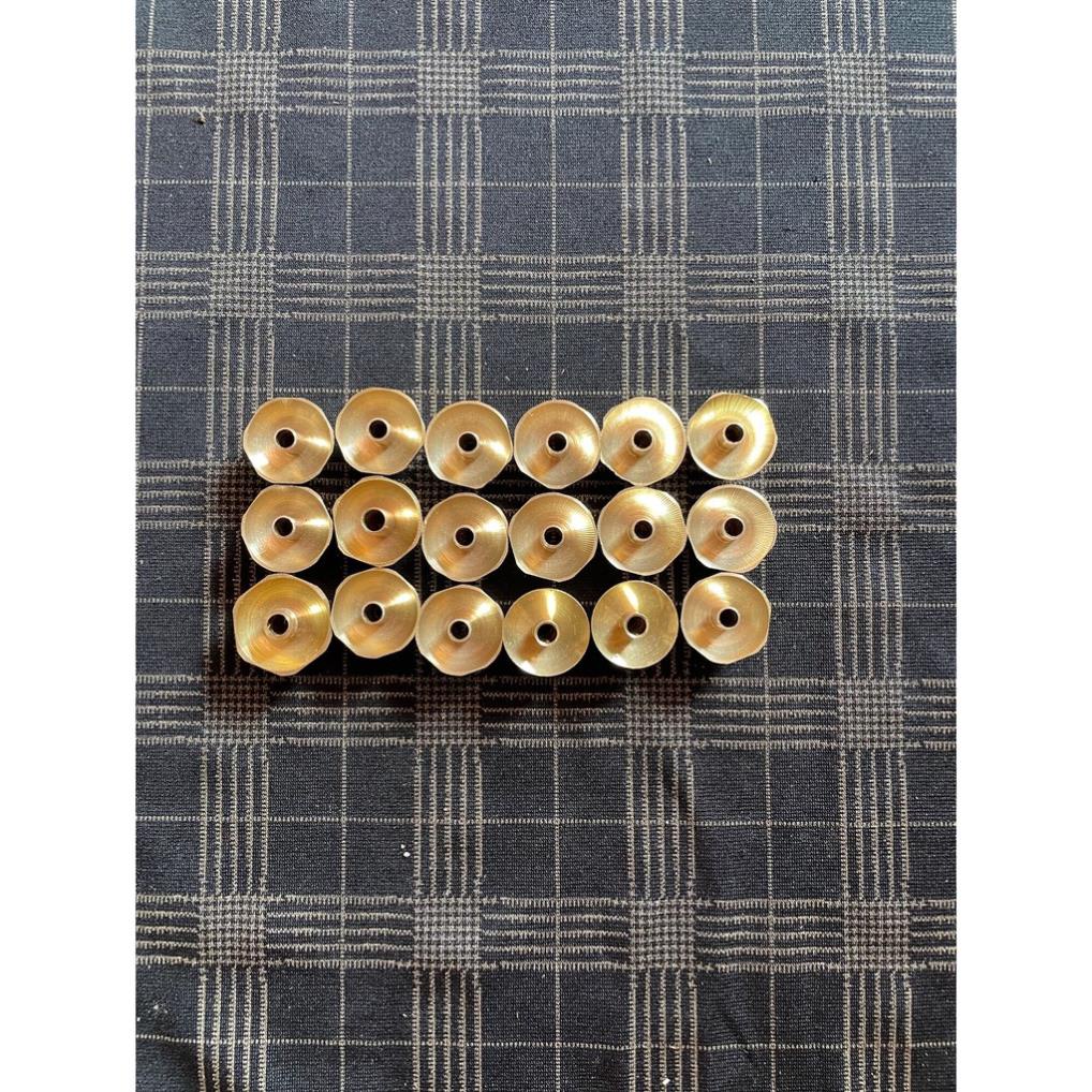 Chén Dầu Đồng Chống Kiến Gắn Vào Móc Lồng Chim Loại Đẹp, Chén Hứng Dầu Đồng Cho Lồng Chim
