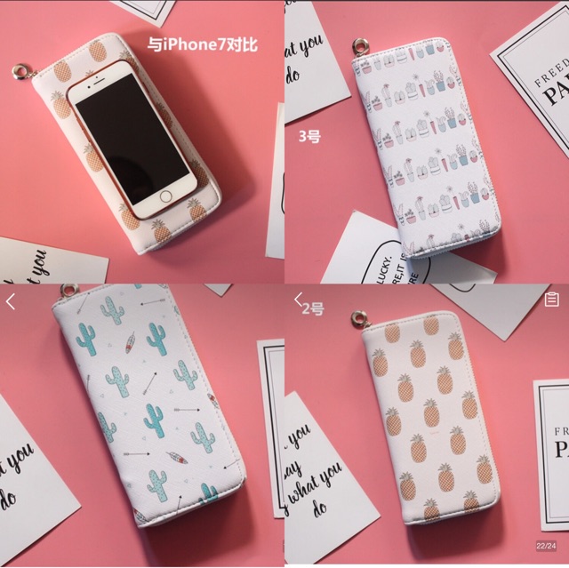 Ví dài hoạ tiết cute | BigBuy360 - bigbuy360.vn
