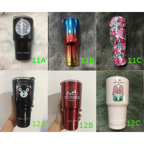 Ly giữ nhiệt Yeti Thái Lan 900ml kèm 2 ống hút + 1 cọ rửa inox + túi đựng ly 𝐆𝐈𝐀𝐃𝐔𝐍𝐆𝐓𝐎𝐍𝐆𝐊𝐇𝐎𝟏