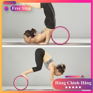 Vòng bánh xe tập yoga chuyên nghiệp-1908 - dụng cụ hỗ trợ tập yoga