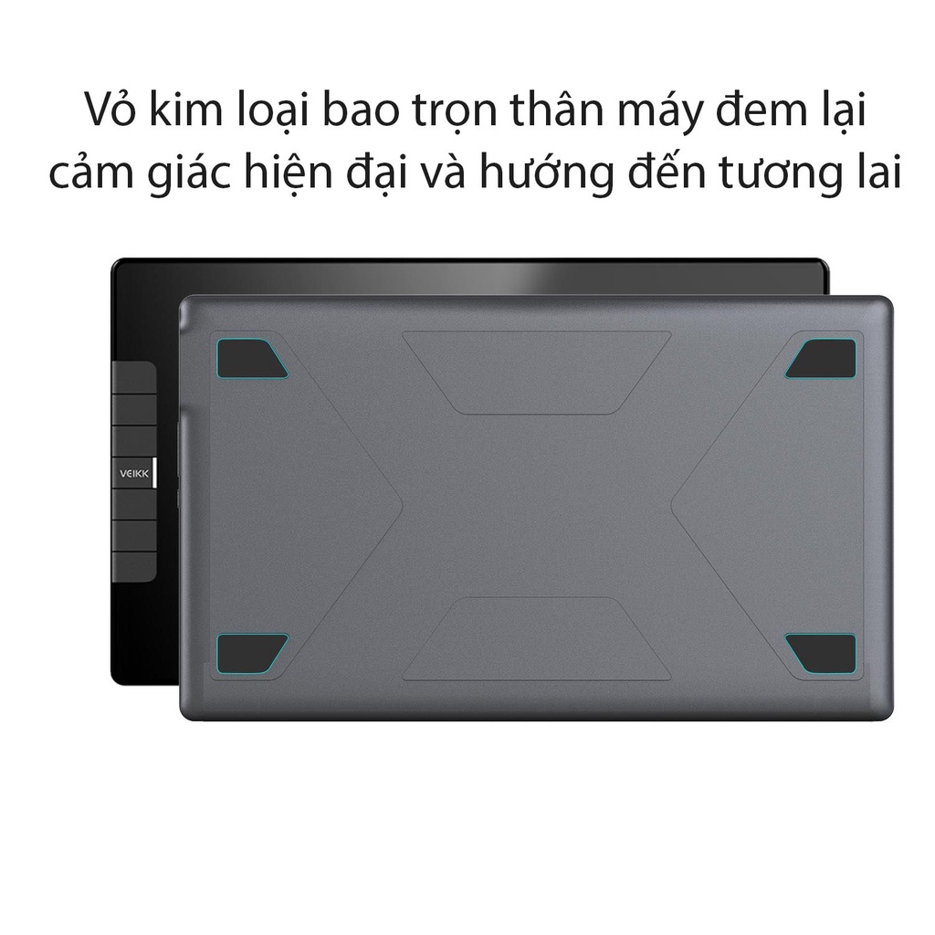 Bảng Vẽ Điện Tử VEIKK VK1200 Full Laminated Cảm Ứng Nghiêng Độ Nhạy Cao