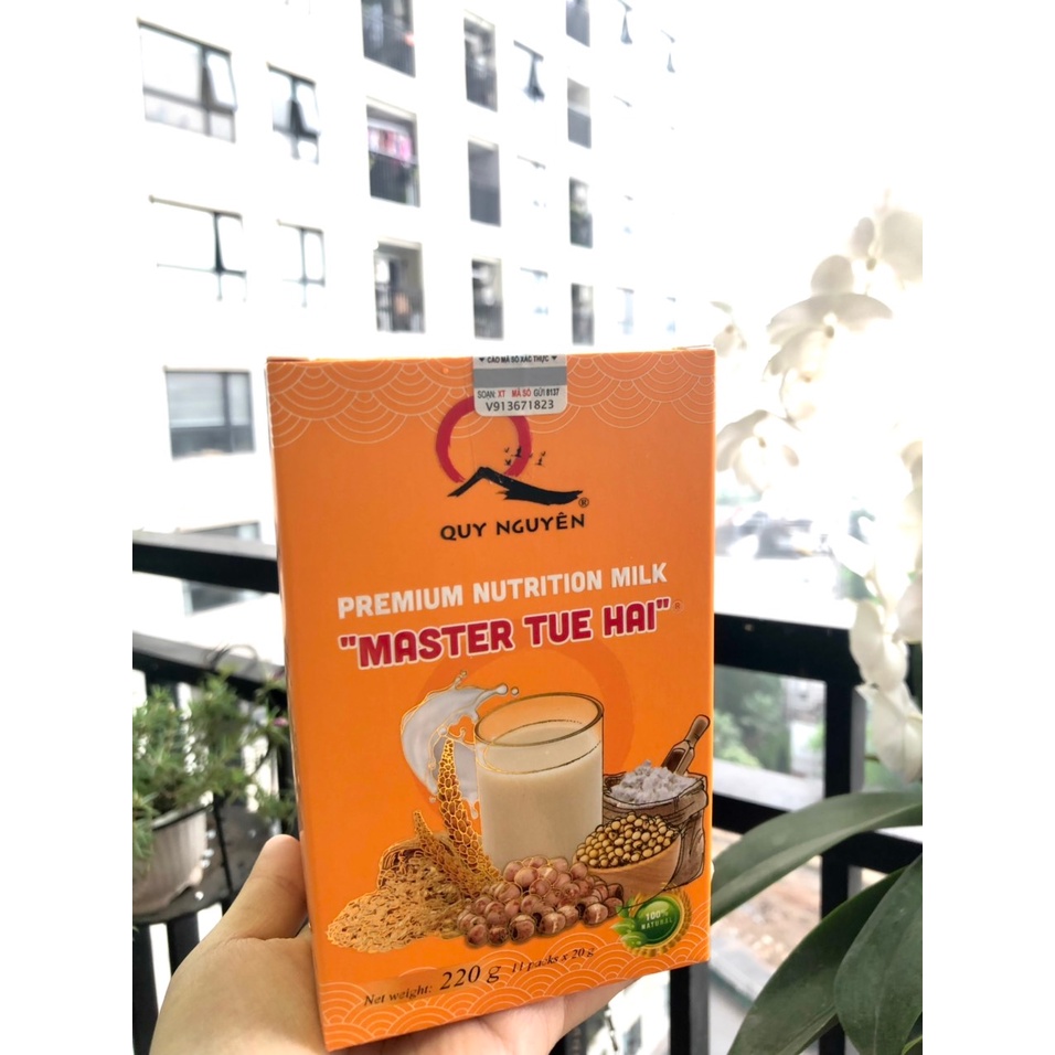 SỮA BỘT DINH DƯỠNG CAO CẤP ” ÔNG THẦY TUỆ HẢI” – HỘP 11x20Gr - Hello Vegan Shop