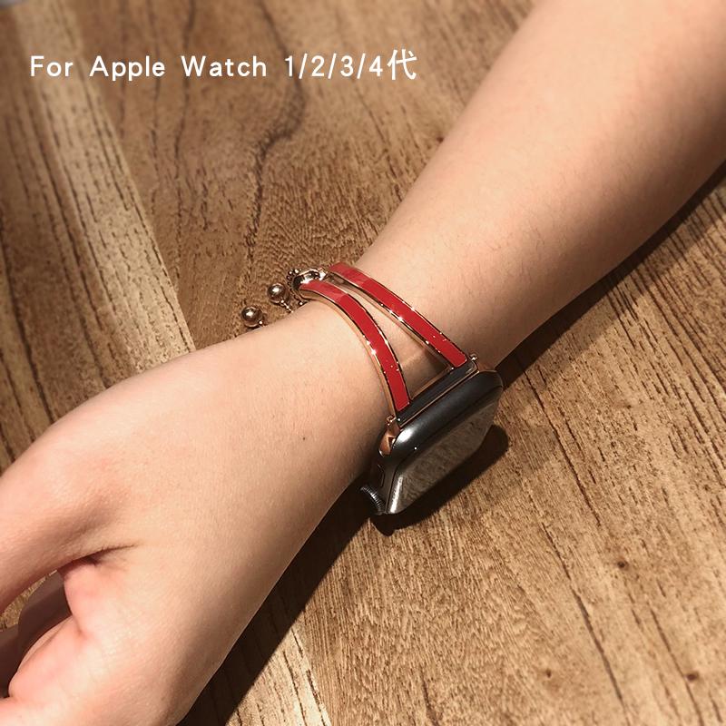 Dây Đeo Kim Loại Cho Đồng Hồ Thông Minh Apple Watch 5 2 3 4