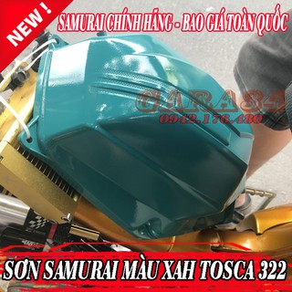 SƠN SAMURAI MÀU XANH TOSCA - NITRON 322