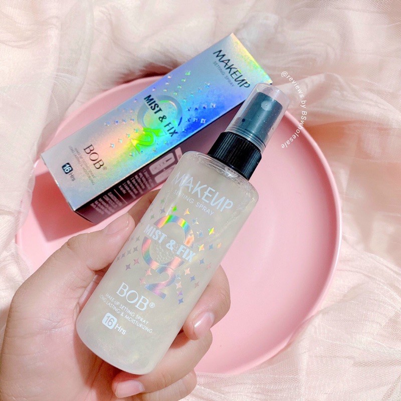 Xịt Khoá nền cấp ẩm & giữ lớp Make-up suốt 16h BOB Mist&fit | BigBuy360 - bigbuy360.vn