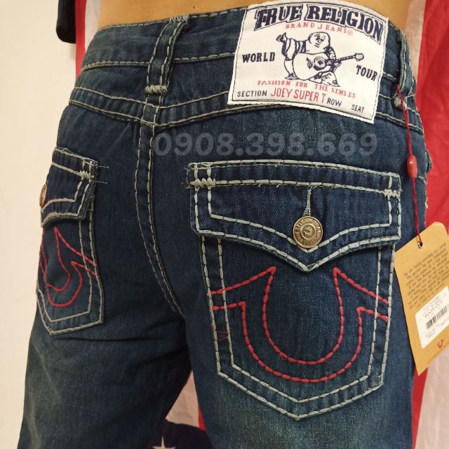 QUẦN JEAN TRUE RELIGION CHÍNH HÃNG, QUẦN JEAN ÔNG ĐỊA ẢNH THẬT