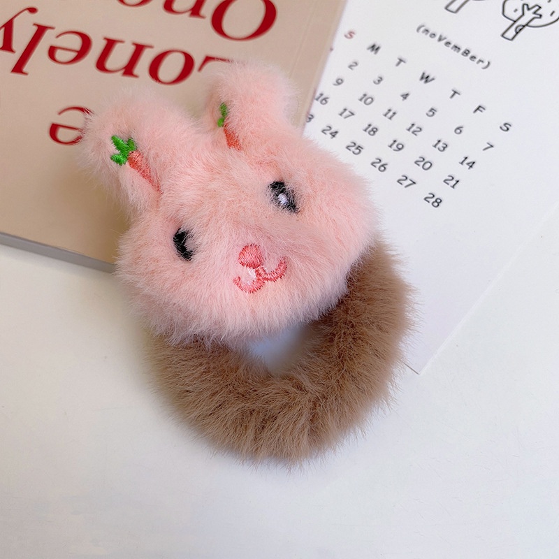 Dây Cột Tóc Hình Thỏ Xinh Xắn Phong Cách Hàn Quốc Cho Nữ