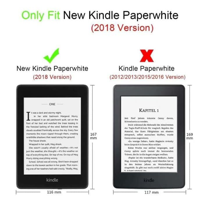 Bao Da Máy Tính Bảng Thông Minh Cho Amazon Kindle Paperwhite 4 10th Gen 2018 Ốp