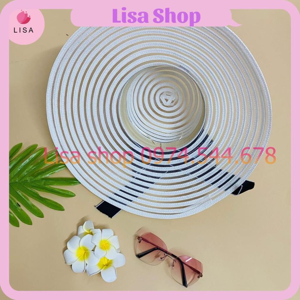 [FREESHIP- HÀNG CAO CẤP] Mũ Cói, Nón Cói Vành Rộng Đi Biển Form Chuẩn phối Nơ, che nắng tuyệt đối mẫu M5