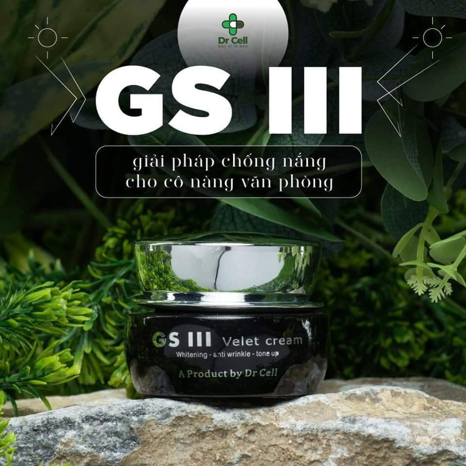 Kem ban ngày GSIII chống nắng nâng tone Dr Cell 30g SAN11