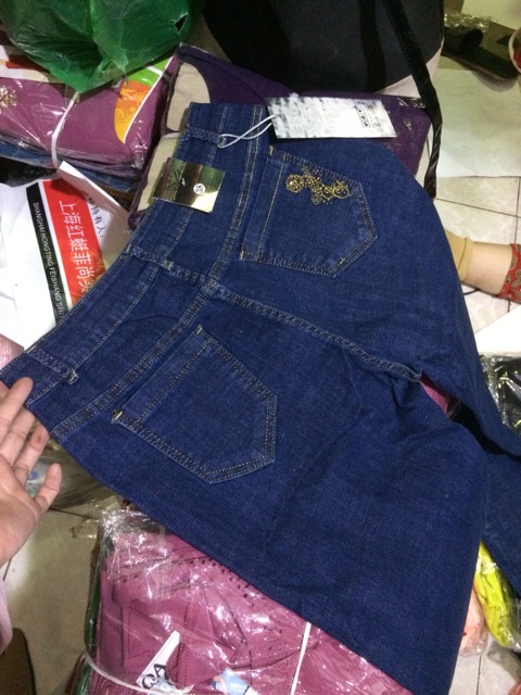 Quần jeans nữ bigsize co giãn mẫu HA2